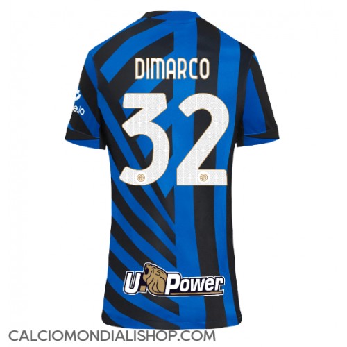 Maglie da calcio Inter Milan Federico Dimarco #32 Prima Maglia Femminile 2024-25 Manica Corta